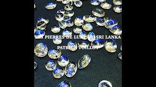 Las piedras lunares de Sri Lanka de Patrick Voillot