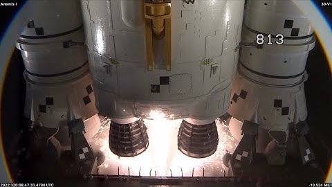 Artemis I launch NEW high speed full footage