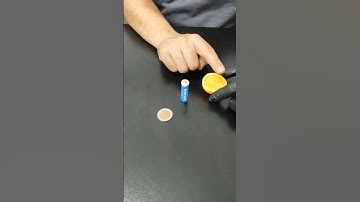 Not everything you see on YouTube works. This experiment🚨: Moving a coin with a battery and a lemon🔋