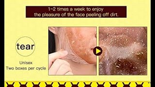 Oil Control Blackhead Remover Honey Tearing Peel Mask Off Dead Skin Clean Pores
