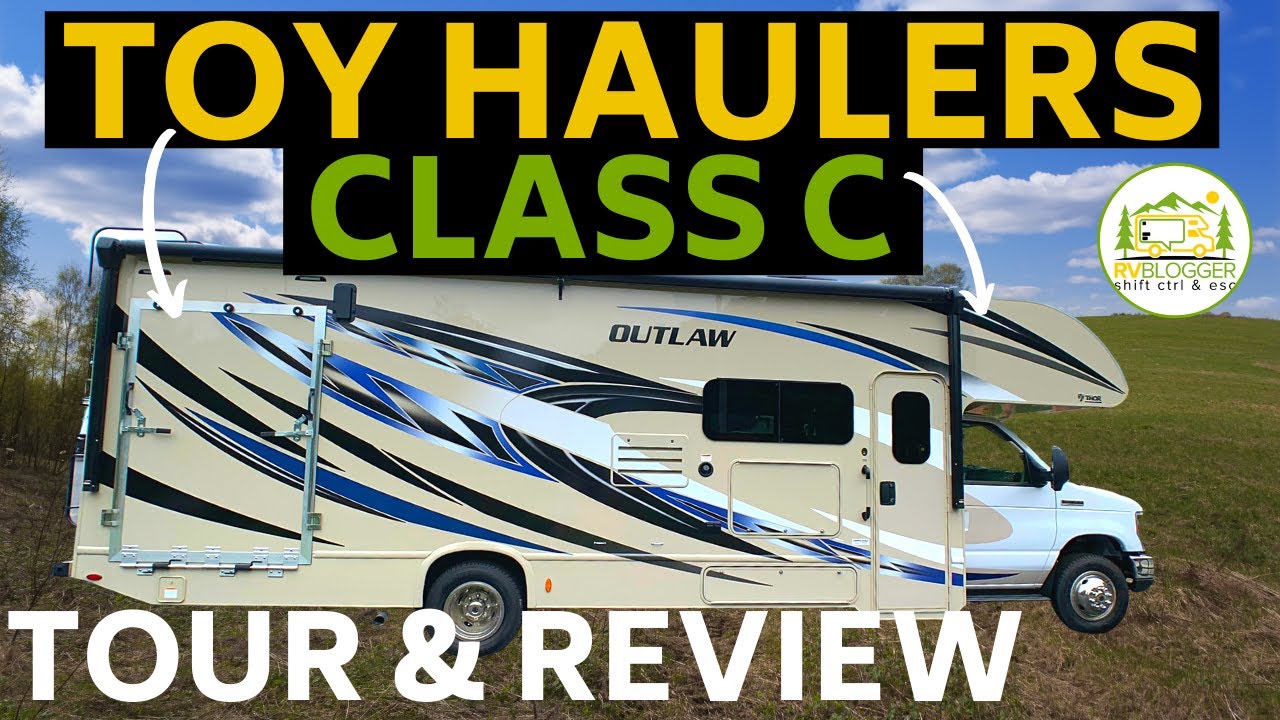 2 Class C Motorhome Toy Hauler