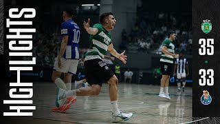 Resumo | Andebol: Sporting CP 35-33 FC Porto (CAMPEÕES NACIONAIS! 🏆)