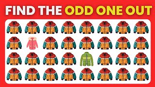 Find the ODD one out | Food edition | Emoji quiz | Easy, Medium, Hard