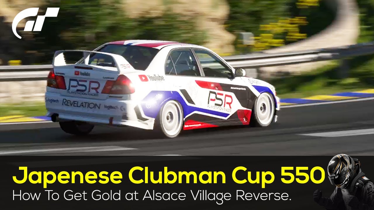 How To Get Gold in the Japanese Clubman Cup 550 race at Alsace