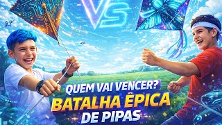 Batalha épica de pipas.
