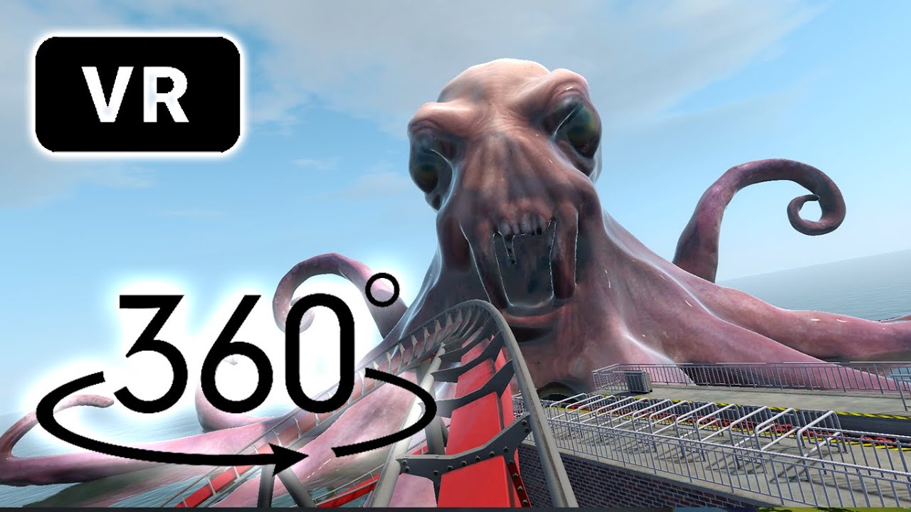 Giant Squid VR Deep Sea Discovery Coaster 