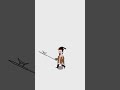34方天画戟僵尸走路摔倒The zombie with a Fangtian Huaji falls while walking