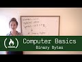 Computer basics 7 binary bytes