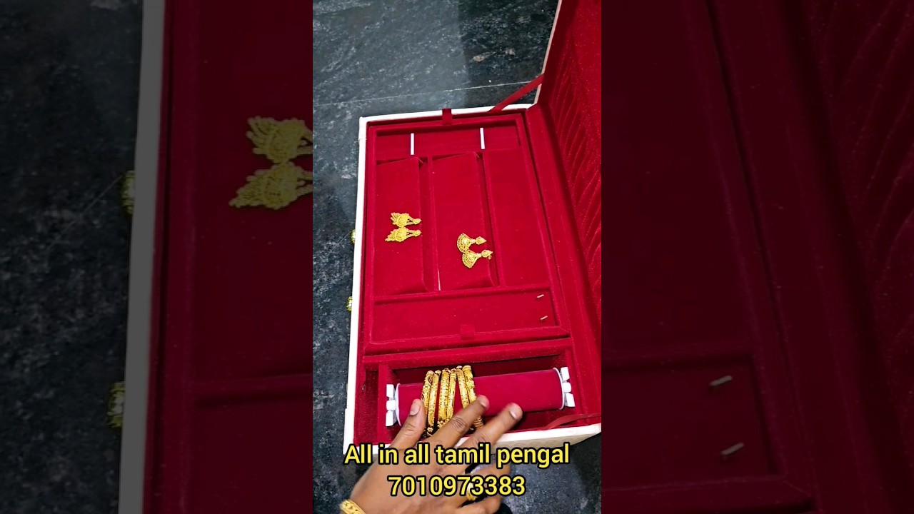 Gold Jewellery Organisation🤷‍♀️||Jewellery Box👍🥰