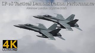 [4K] C-18 Tactical Demonstration Performance | Airshow London Skydrive 2025