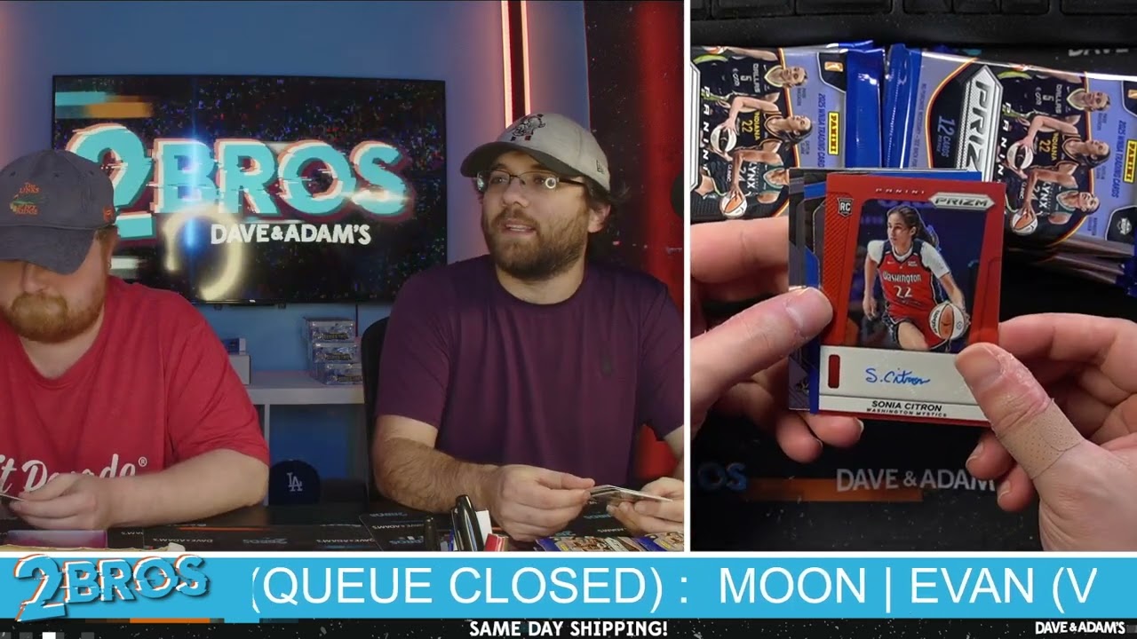 2025 Panini Prizm WNBA Basketball Hobby 1-Box 13-Spot Team Break #8