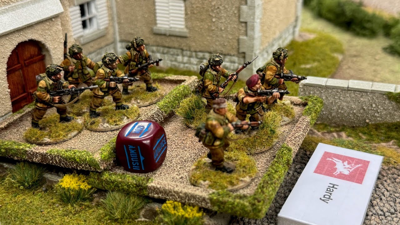 Bolt Action Battle Report British v German The Raid on the Bruneval Radar Station
