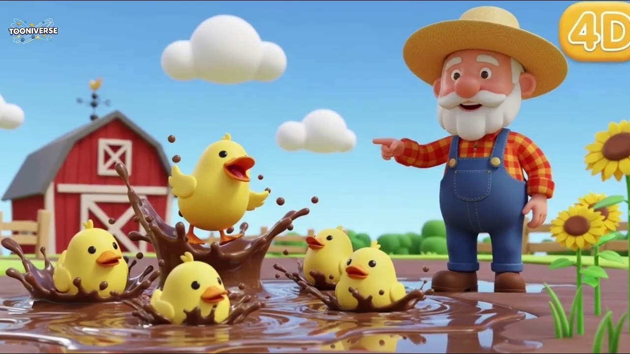 Old McDonald’s Funny Farm – Fun Kids Song  Tooniverse