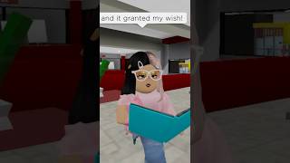 GIRL FINDS MAGICAL DIARY THAT WRITES THE FUTURE IN ROBLOX #shorts