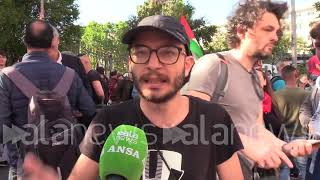 A Roma il corteo pro Palestina: &quot;Stop al genocidio&quot;