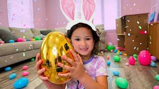 OAK FiNDS THE GOLDEN EASTER EGG (challenge vlog) EASTER FAMiLY CHALLENGES tradition