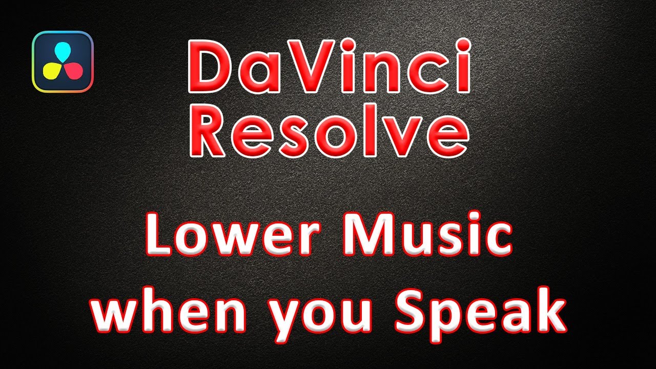 LOWER MUSIC Volume When Talking Automatically AUDIO DUCKING With lower-music-volume-when-talking-automatically-audio-ducking-with