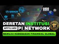 PI NETWORK BERAFILIASI SEDERET LEMBAGA BESAR ‼️PI NETWORK TERBARU