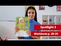 Английский по Workbook Spotlight 3 стр 28-29