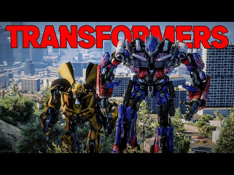 TRANSFORMERS MELINDUNGI BUMI‼️- GTA 5 RP