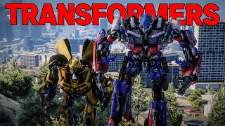 TRANSFORMERS MELINDUNGI BUMI‼️- GTA 5 RP screenshot 3