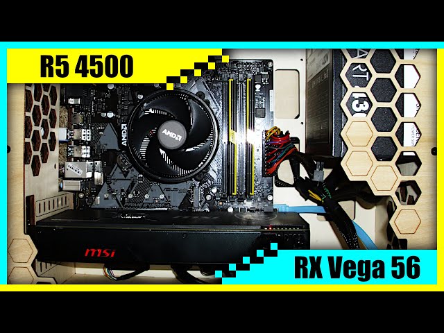 Ryzen 5 4500 + RX Vega 56 Gaming PC in 2022 | Tested in 7 Games 