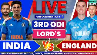 🔴Ind vs Eng 3rd ODI Match 2026 | India vs England Live Cricket Score & Fan Commentary🎤 screenshot 3