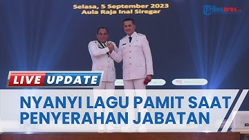Edy Rahmayadi-Musa Rajekshah Pamit dari Pemprov, Serahkan Memori Jabatan ke Pj Gubernur