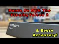 Hands On With Creality Falcon 2 22W Laser Engraver, Honeycomb Bed, Rotary, Air Assist  &amp; Enclosure