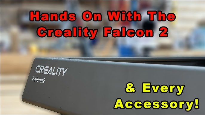 Creality Falcon 2 40w foot mount with bed aligment by