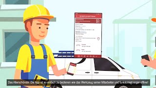 Mitarbeiter-Zeiterfassung von M·SOFT screenshot 1