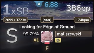 maliszewski | Camellia - Looking for Edge of Ground [Afar] +HD 99.79% (#1 386pp 1xSB) - osu!