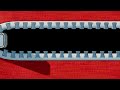 Zip It - Zipper simulation created in Blender 5.0 using geometry nodes and procedural shaders.