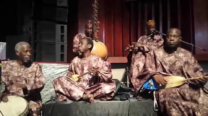 Senegal kora, flute and trad string  musicians