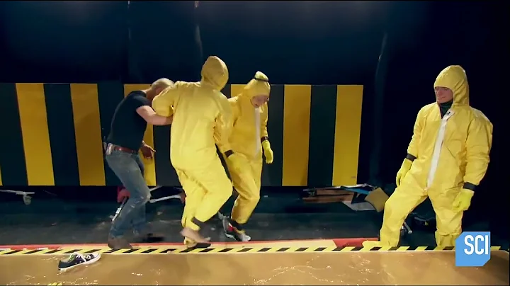 Catching a Human With a Giant Glue Trap! _ MythBusters Jr. - 3of6