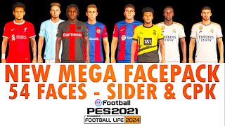 MEGA FACEPACK PES 2021 & FL24 / CARAS REALES / SIDER & CPK#pes2021 #pes2020 #efootball #colombia