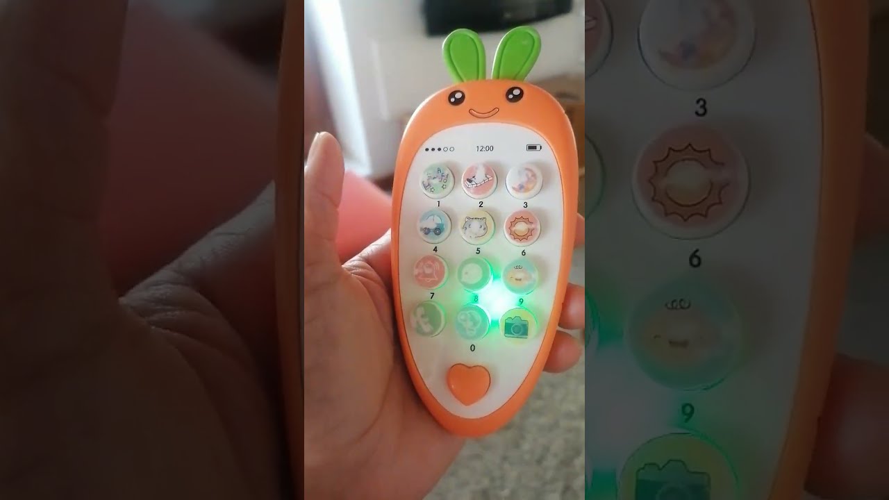 CUTE LEARNING PHONE TOY Digitallearning Satisfying Musicalphone Shortsvideo Amazing Video Toy