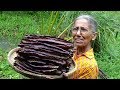 Purple Winged Beans Curry prepared in my Village by Grandma | Village Life