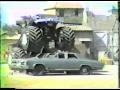 80&#39;s monster truck show opening sequence