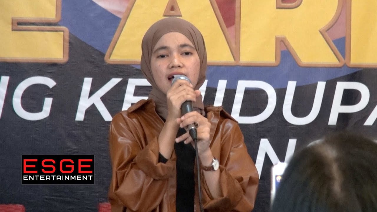 HEBAT....RESSA BUKTIKAN KEMAPUANNYA MENYANYI DI DEPAN FANS NIKE