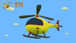 Helicopter for kids video. Toy helicopter from surprise egg. Cartoon for children