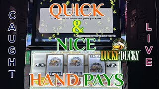 🎰 🔴🔥💵 QUICK HANDPAY VGT LUCKY DUCKY $5 JEWEL HUNT MAX BET #vgtslots #handpay #redscreen #winstar