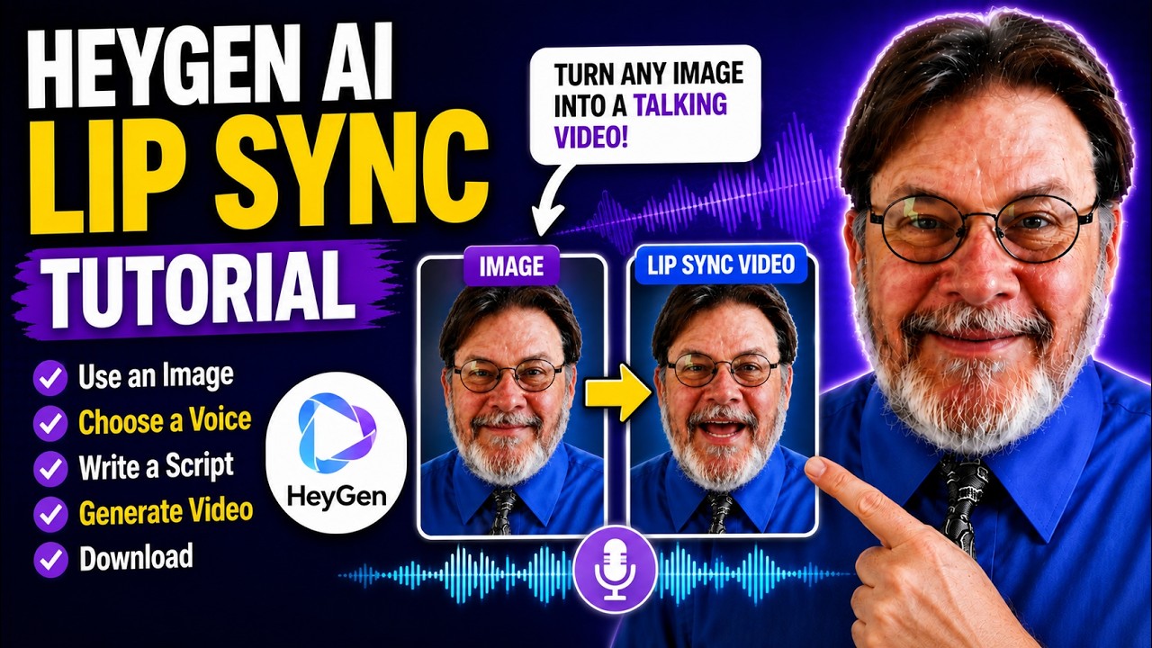 HeyGen AI Lip Sync Tutorial - YouTube