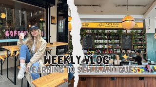 Healthy Lunch + Antiques Shopping | Weekly Vlog