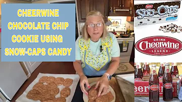 Here's A Recipe For Cheerwine Chocolate Chip Cookies Using Snow Caps Candy #2023-41