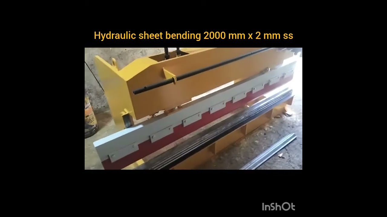 hydraulic bending machine semi-automatic