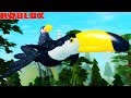 VIDA DE TUCANO Filhote! MAMÃE MAGICA e BEBÊ BICO TORTO! - ROBLOX Feather Family | *Para Crianças* 🦅