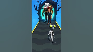 Can Ben 10 🕑 Save Gwen from Vilgax?! 👑 Build a Queen Run Challenge #shorts