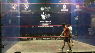 Wadi Degla Squash World Championship 2016 - Round 3 - Ramy Ashour v Daryl Selby - 2nd Game