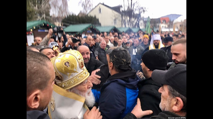 Policija na Cetinju spriječila sukob vjernika Crnogorske pravoslavne crkve